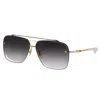 Dita Mach-six Dt Dts121-62-07 Unisex Navigator Sunglasses In Multi