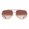 Dita Mach-x Brown Gradient Pilot Ladies Sunglasses Dts463-a-02 55 In Brown