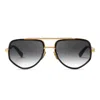 Dita Mach-xblack Glass-matte Yellow In Black Glass-matte Yellow