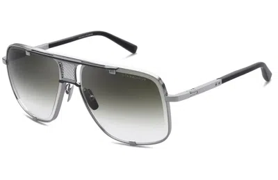 Dita Mach-five Green Gradient Navigator Unisex Sunglasses Drx-2087 G 64 In ["green","black"]