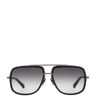 Dita Mach-one Drx-2030 Square Sunglasses In Black