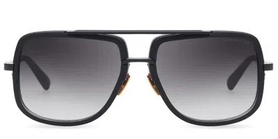 Dita Mach-one Drx-2030-g-blk-18k-59 Men's Sunglasses Black Size 59