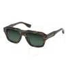 Dita Magnaleapr Green Square Ladies Sunglasses Dts738-a-02af 53