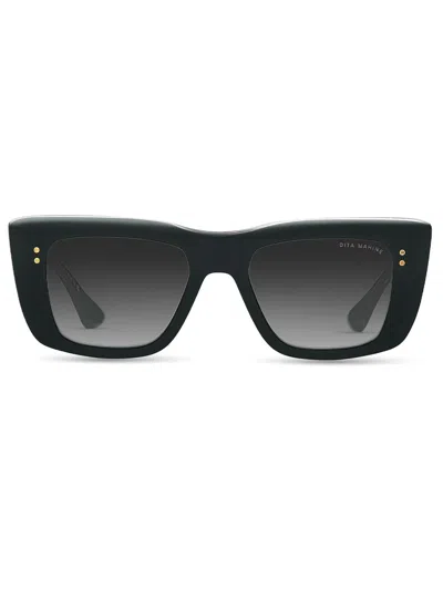 Dita Mahine Cat-eye Frame Sunglasses In Black