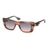 Dita Mahine Grey Peach Gradient Cat Eye Ladies Sunglasses Dts437-a-02 53