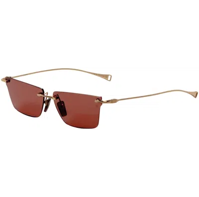 Dita Men's 57 Mm Gold Sunglasses In Brown