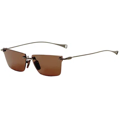 Dita Men's 57 Mm Silver Sunglasses In Brown