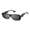 Dita Noxya Grey Geometric Unisex Sunglasses Dts725-a-01 In Black