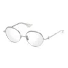 Dita Nukou Demo Round Ladies Eyeglasses Dtx439-a-02 55 In Silver