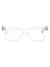Dita Transparent Sequoia Glasses In White