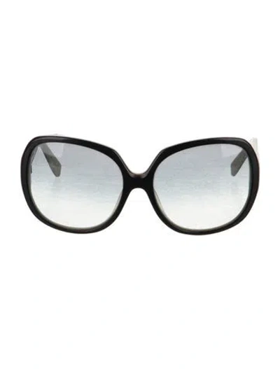 Pre-owned Dita Oversize Gradient Sunglasses In Black/neutrals