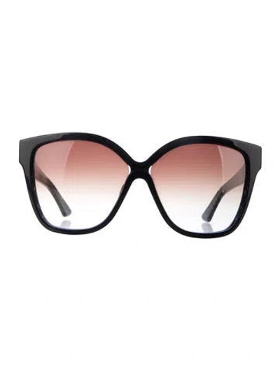 Pre-owned Dita Oversize Gradient Sunglasses In Blue