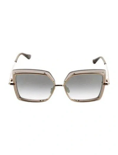 Pre-owned Dita Oversize Gradient Sunglasses In Gold