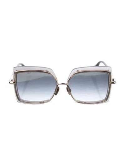 Pre-owned Dita Oversize Gradient Sunglasses In Neutral