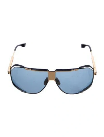 Pre-owned Dita Oversize Tinted Sunglasses In Blue