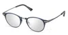 Dita Radicon- Matte Navy / Antique Silver Glasses In Black