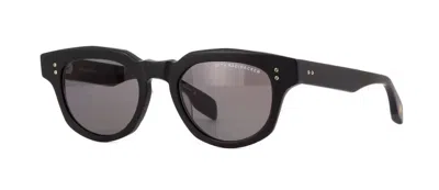 Pre-owned Dita Radihacker Matte Black/grey With Light Mirror (dts726-a-01) Sunglasses