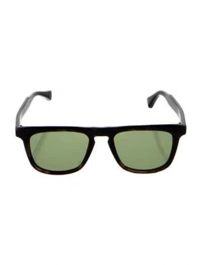 Pre-owned Dita Round Tinted Sunglasses In Brown