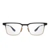 Dita Senator-three Demo Square Men's Eyeglasses Dtx137-a-01 53
