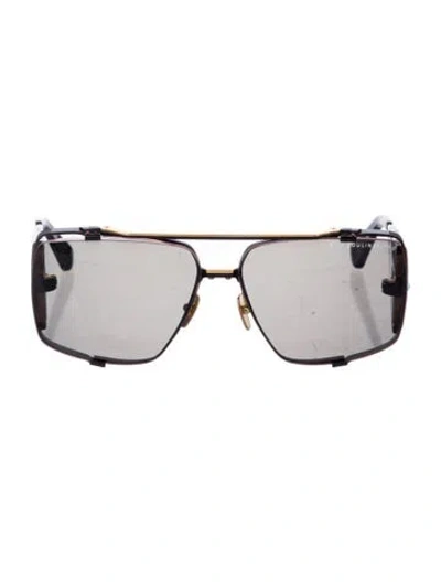 Pre-owned Dita Souliner-two Oversize Sunglasses In Black