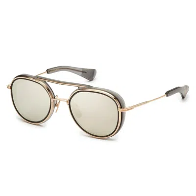 Dita Spacecraft Gold Flash Pilot Men's Titanium Sunglasses 19017-c 52