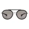 Dita Spacecraft Grey Pilot Men's Titanium Sunglasses 19017-b 52 In Black