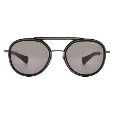 Dita Spacecraft Grey Pilot Men's Titanium Sunglasses 19017-b 52 In Black