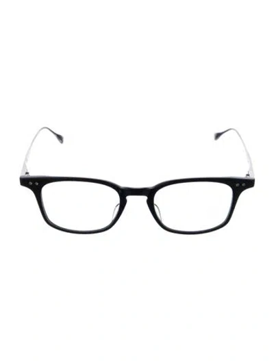 Pre-owned Dita Square Eyeglasses In Black