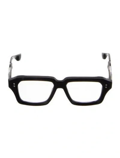 Pre-owned Dita Square Eyeglasses In Black