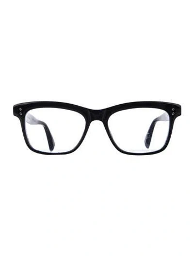 Pre-owned Dita Square Eyeglasses In Black
