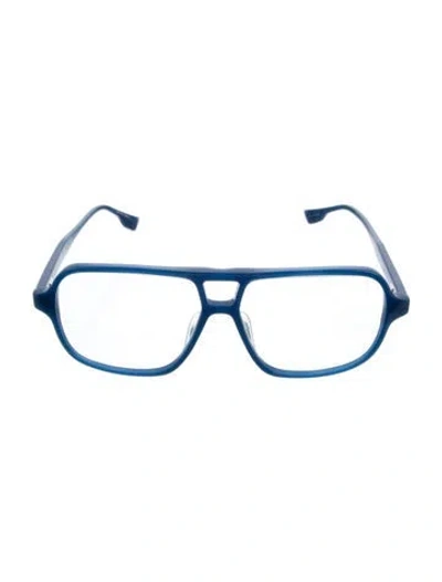 Pre-owned Dita Square Eyeglasses In Blue