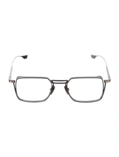 Pre-owned Dita Square Eyeglasses In Grey