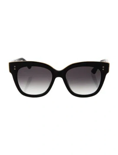 Pre-owned Dita Square Gradient Sunglasses In Black