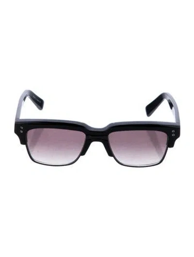 Pre-owned Dita Square Gradient Sunglasses In Black