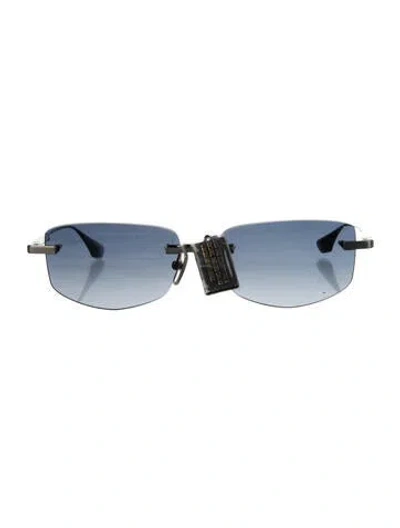 Pre-owned Dita Square Gradient Sunglasses In Black