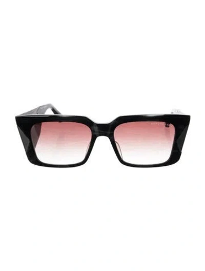 Pre-owned Dita Square Gradient Sunglasses In Black