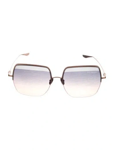 Pre-owned Dita Square Gradient Sunglasses In Metallic/pink