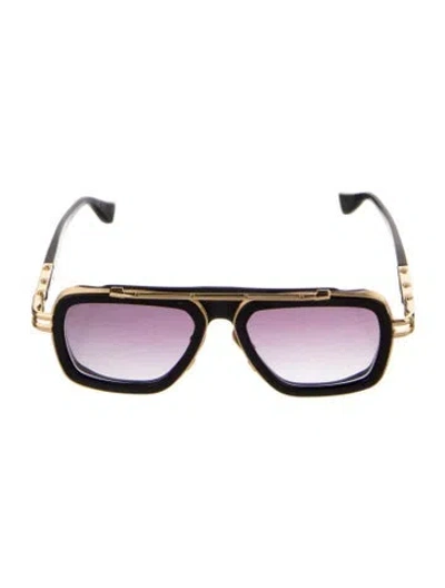 Pre-owned Dita Square Gradient Sunglasses In Multi