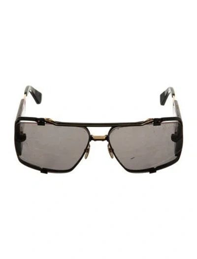 Pre-owned Dita Square Tinted Sunglasses In Black