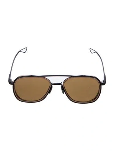 Pre-owned Dita Square Tinted Sunglasses In Black