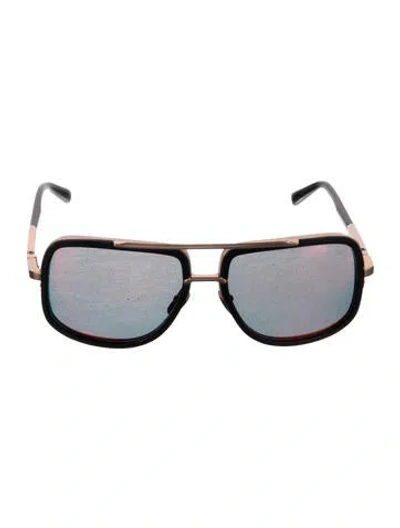 Pre-owned Dita Square Tinted Sunglasses In Black