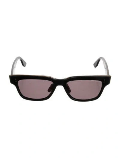 Pre-owned Dita Square Tinted Sunglasses In Black