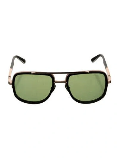 Pre-owned Dita Square Tinted Sunglasses In Black