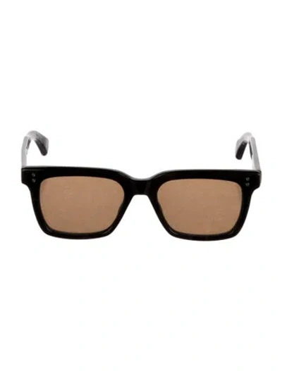 Pre-owned Dita Square Tinted Sunglasses In Brown