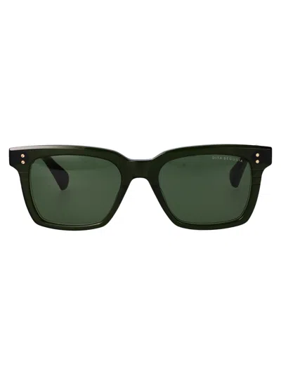 Dita Squared Sunglasses Dts757 A 05 05 In Green
