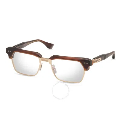 Dita Statesman-seven Demo Rectangular Unisex Eyeglasses Dtx443-a-02 55