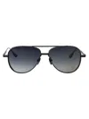 Dita Subsystem Sunglasses In Black Iron - Matte Black W Black To Clear Gradient Polarized