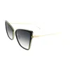 Dita Sunbird 21013-a-blk-gld-59 Womens Cat-eye Sunglasses In Multi