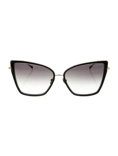 Pre-owned Dita Sunbird Cat-eye Sunglasses In Black