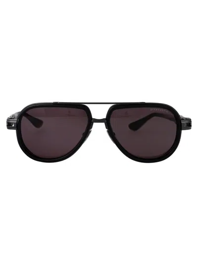 Dita Sunglasses In Black Iron - Black W/grey